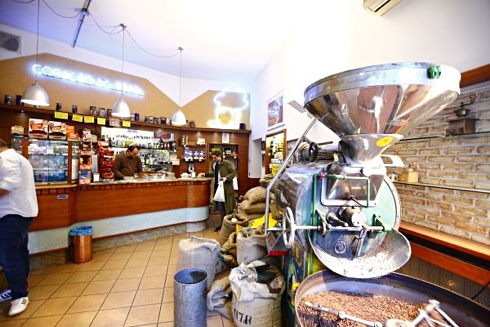 イタリア：カフェ・マンフレディ