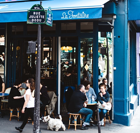 フランス：La Fontaine de Belleville